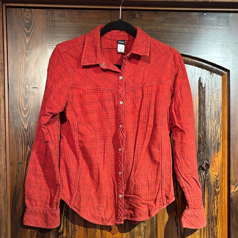 Patagonia Plaid Pearl Snap Button Down Shirt